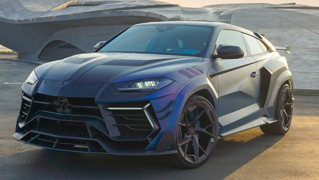 This Two-Door Lamborghini Urus Abomination Might Be the Least Blasphemous Mansory Creation
