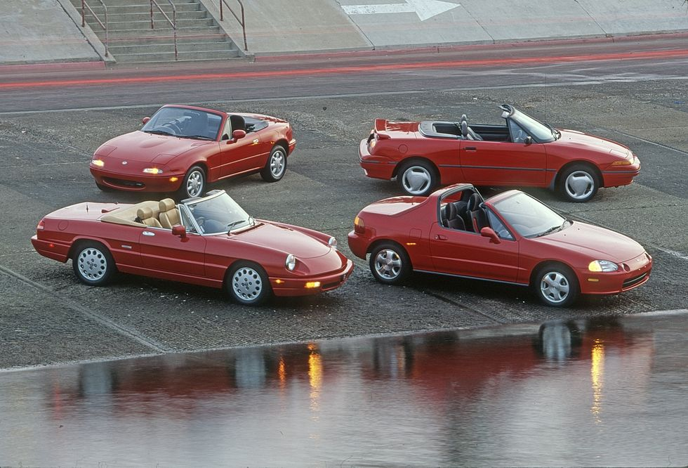 From the Archive: 1993 Sports Car Comparison Test