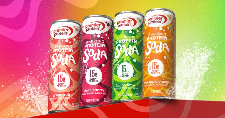 NEW Premier Protein Soda is 50% Off After Walmart Cash