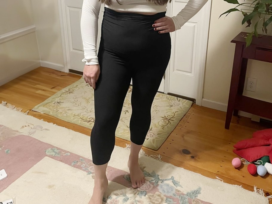 Maternity Leggings w/ Pockets Only $4.99 on Amazon