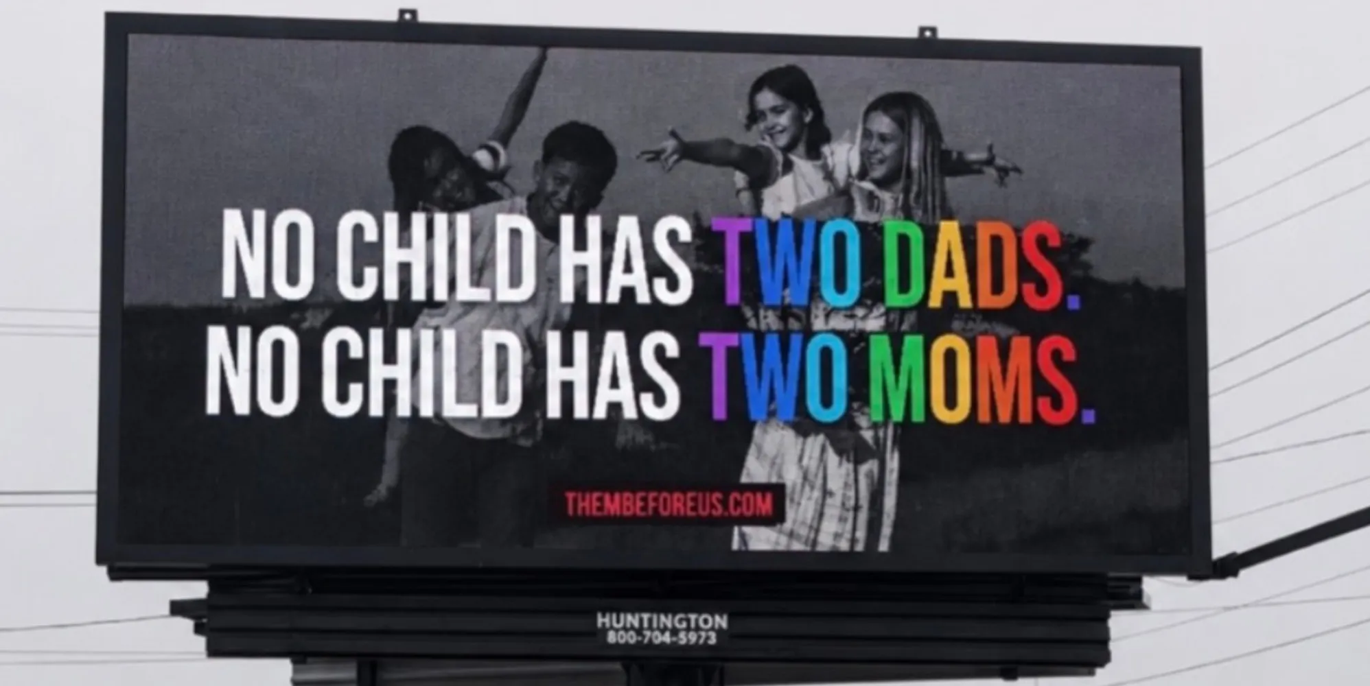 Ohio community hits back as anti-LGBTQ+ billboards appear in state