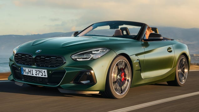 2024 BMW Z4 With Manual Transmission Will Hit 60 MPH In 4.2 Seconds
