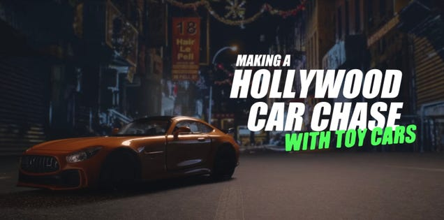 With Just A Little Ingenuity, You Too Can Film Epic Car Chase Scenes With Toy Cars
