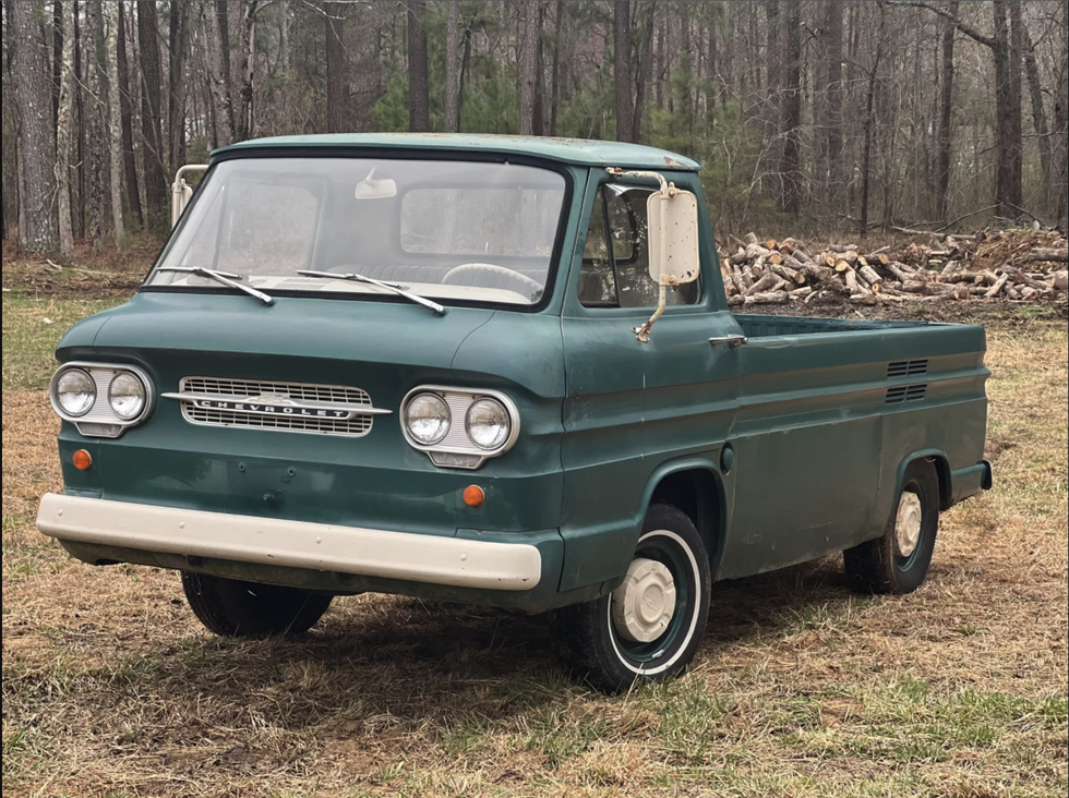 1962 Chevy Corvair 95 Rampside Pickup Is Our Bring a Trailer Auction Pick of the Day
