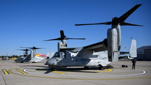 U.S. Military Grounds $34 Billion Fleet Of Dangerous VTOL Aircraft