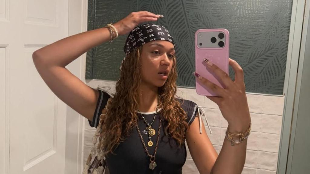 Madison Bailey’s Sheer Lingerie-Style Dress Is More Revealing Than You Think