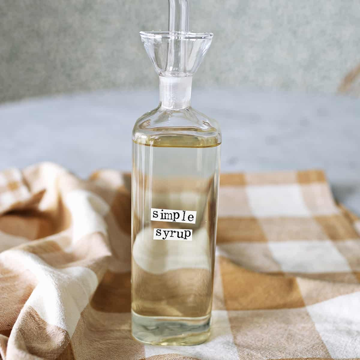 Simple Syrup Recipe