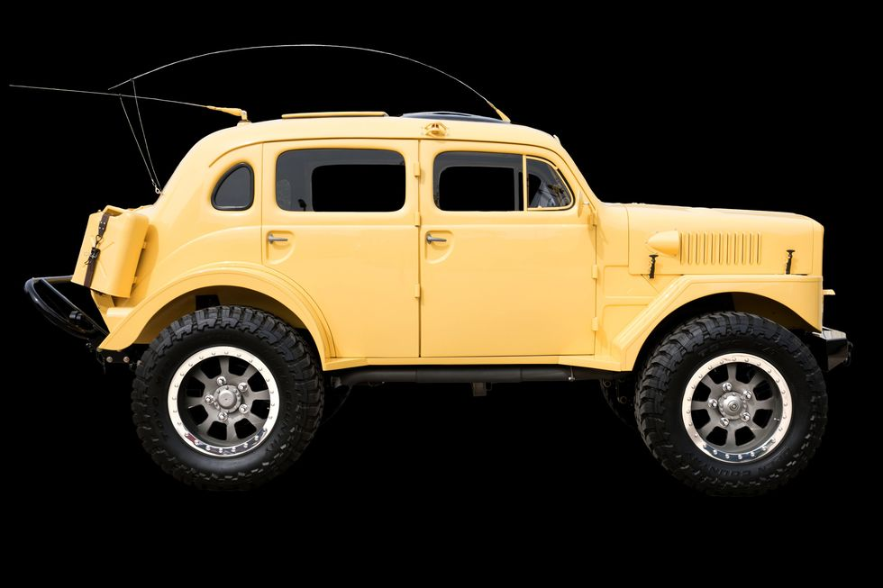 This Rugged Vintage Off-Roader Is Actually a Volvo, and It's for Sale