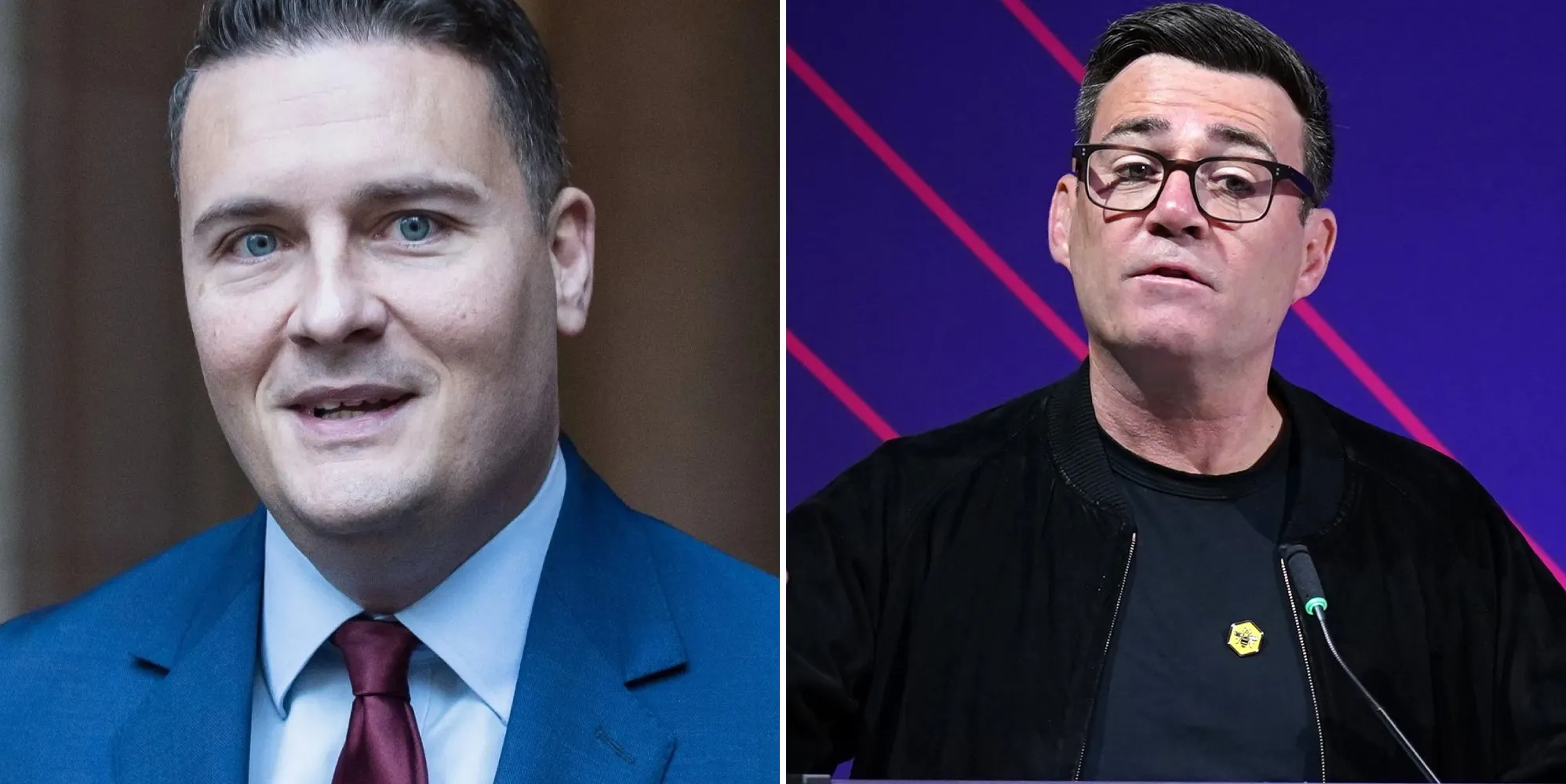 Wes Streeting confirms he won’t run for Labour leader as he backs Andy Burnham