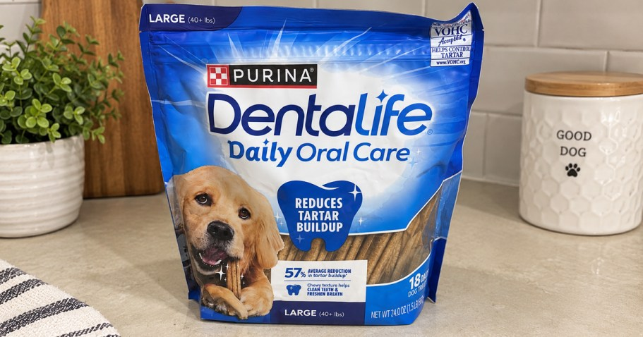 Purina DentaLife Dental Treats 18-Count Only $3.69 Shipped on Amazon (Reg. $11)