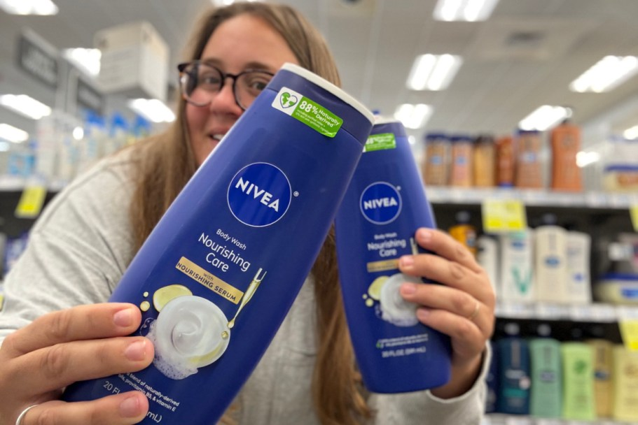NIVEA & NIVEA MEN Body Washes from $1.49 Each After Stackable CVS Rewards & Coupon