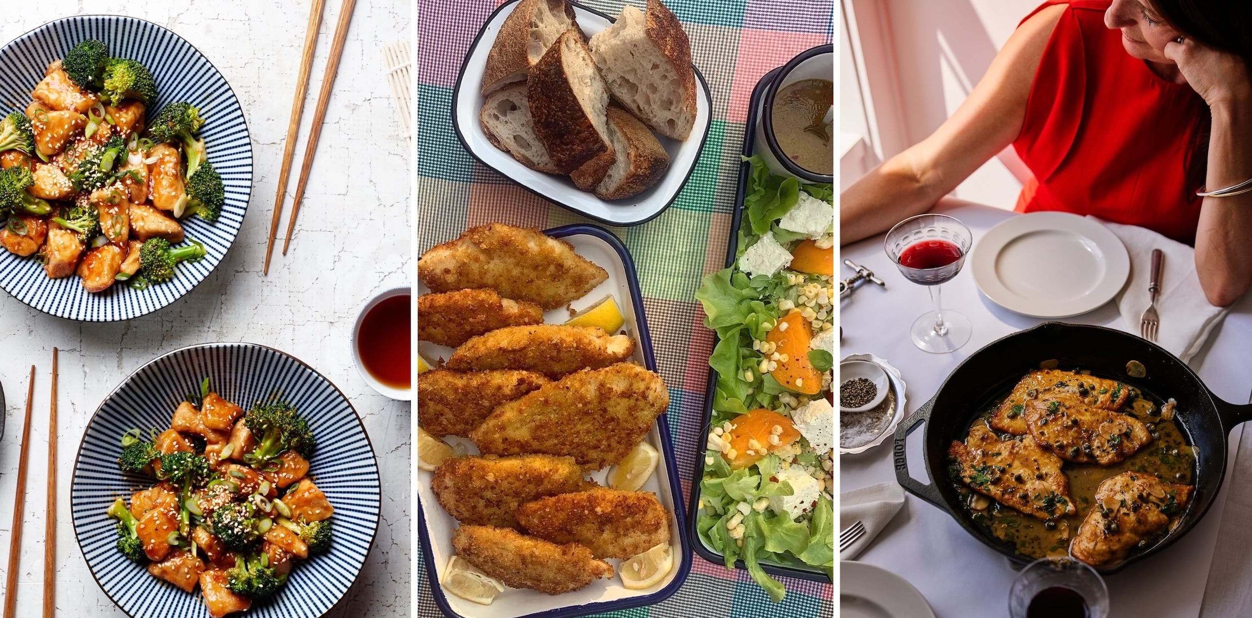 Three Favorite Chicken Breast Recipes
