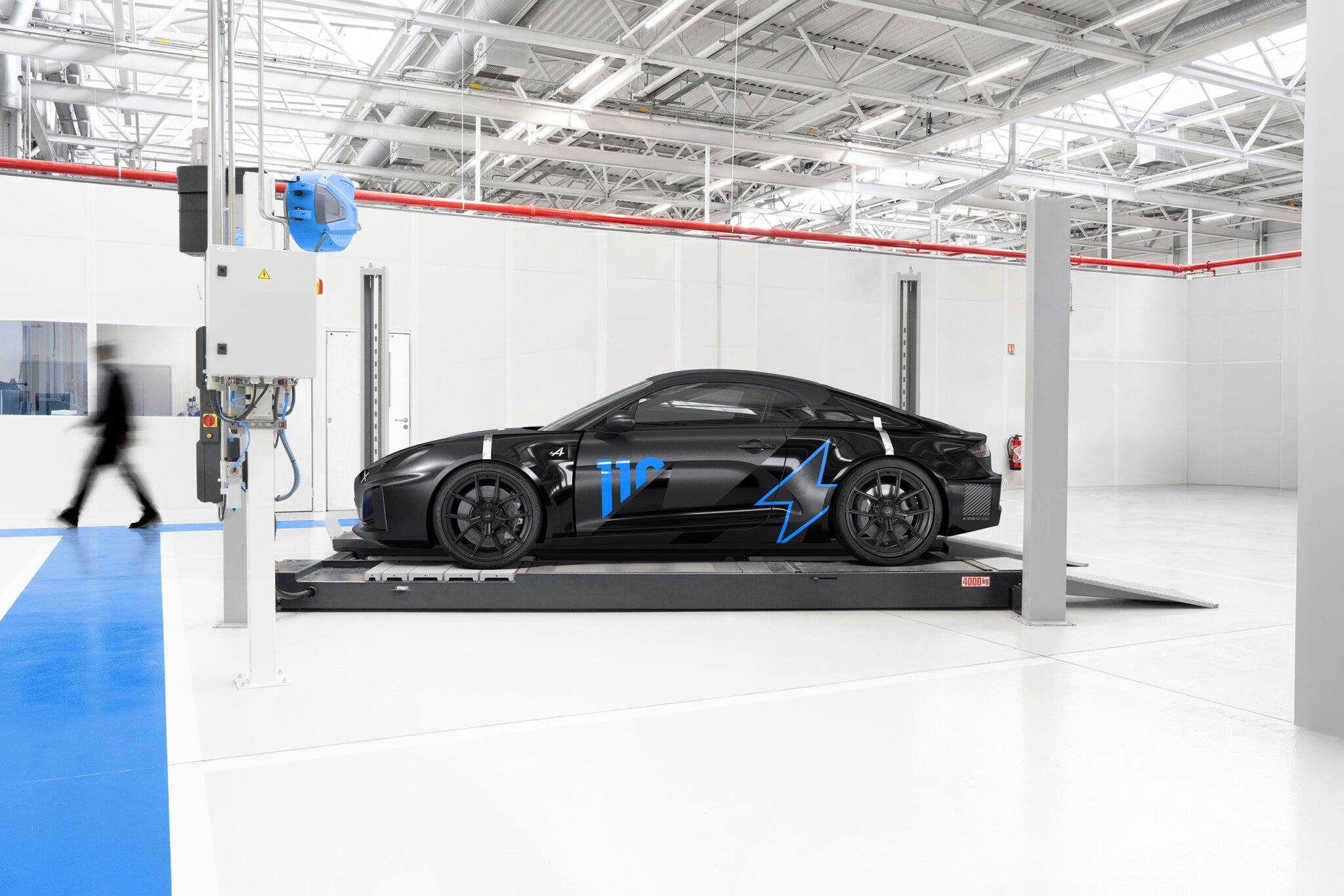 Alpine reveals A110 Future as next-gen EV sportscar mule