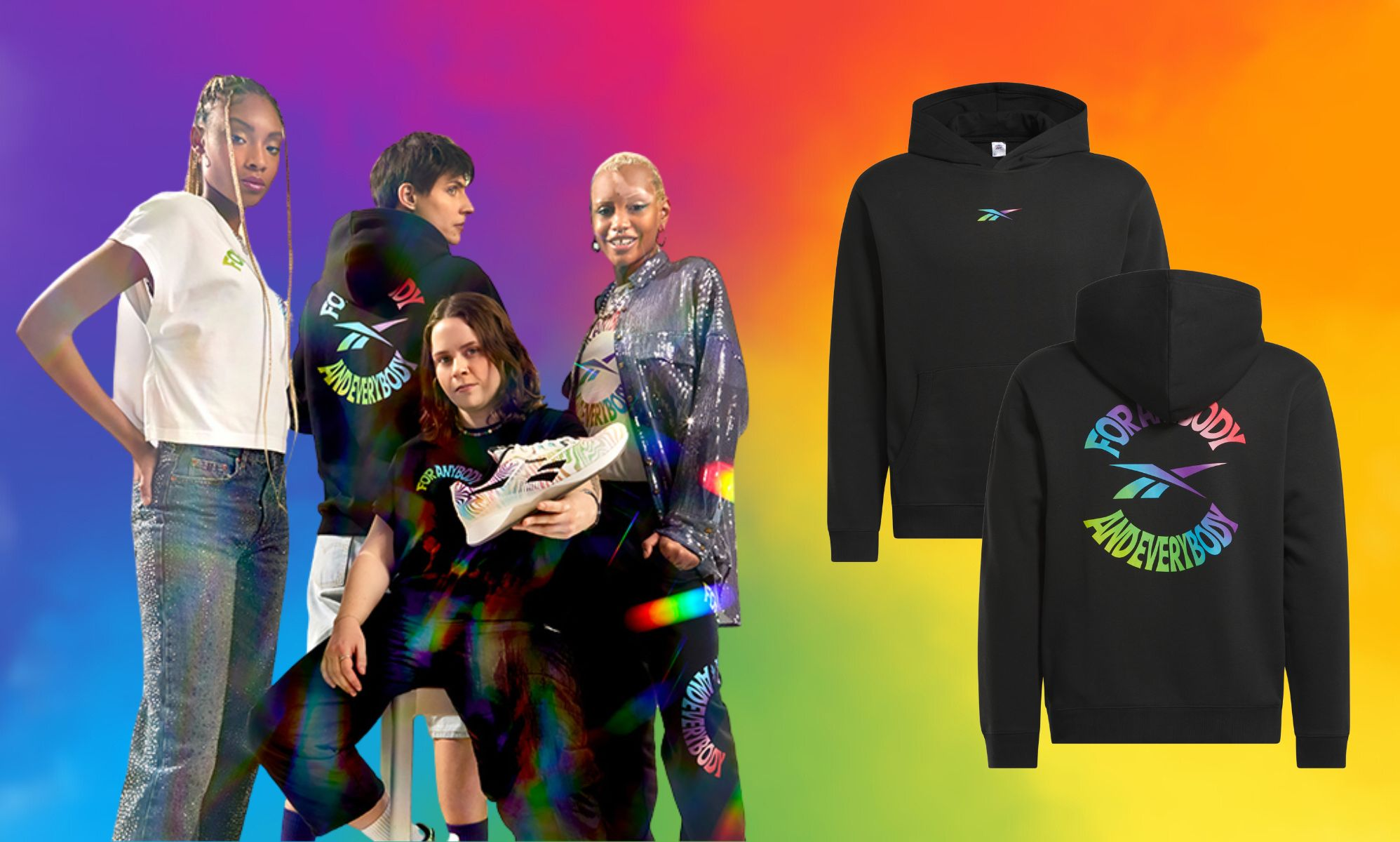 Reebok release the 2024 edition of its Pride Month collection