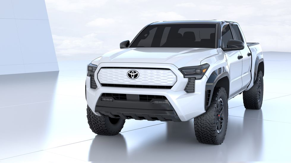 Toyota Shows What Its New EV Pickup Truck Could Look Like