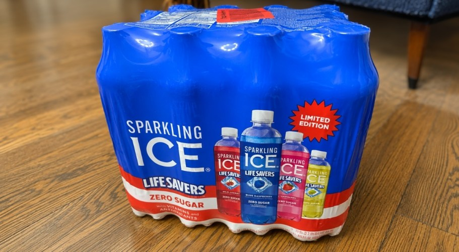 Sparkling Ice LIFESAVERS 12-Packs Only $11 Shipped on Amazon (Reg. $18)