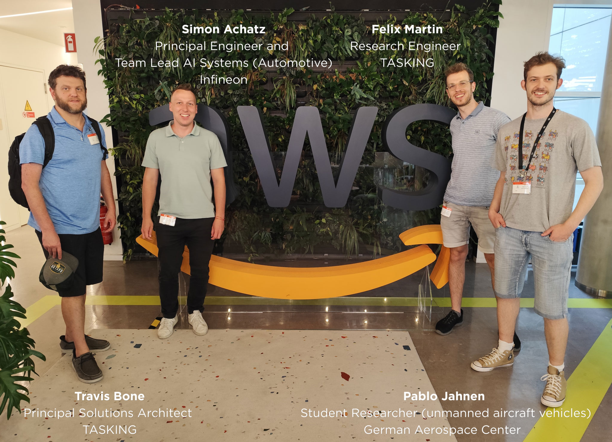 Tasking-led team earns top OEM score at AWS AI hackathon
