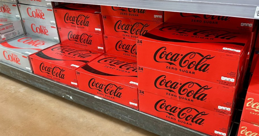 Coca-Cola 24-Packs Just $9.97 on Walmart.com