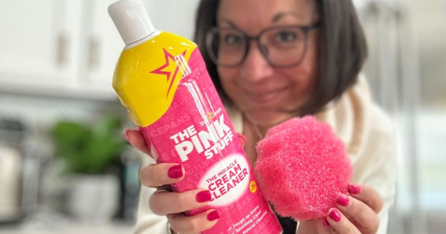 The Pink Stuff Ultimate 4-Piece Bundle Only $10.61 Shipped on Amazon (Reg. $22)