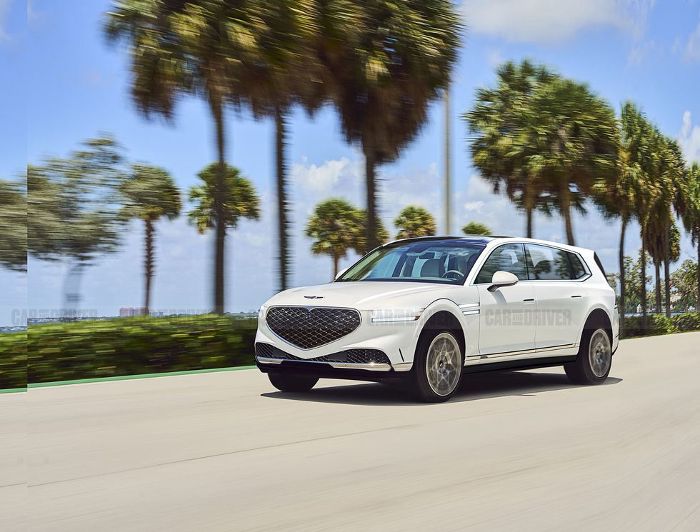 2024 Genesis GV90 Will Be a $100K Luxury Crossover with Striking Looks