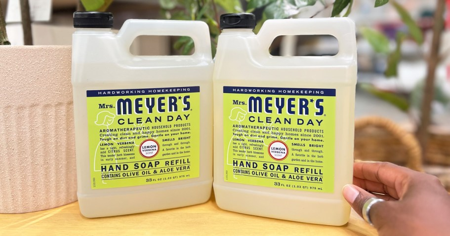 Mrs. Meyer’s Hand Soap Refill Only $6 Shipped on Amazon