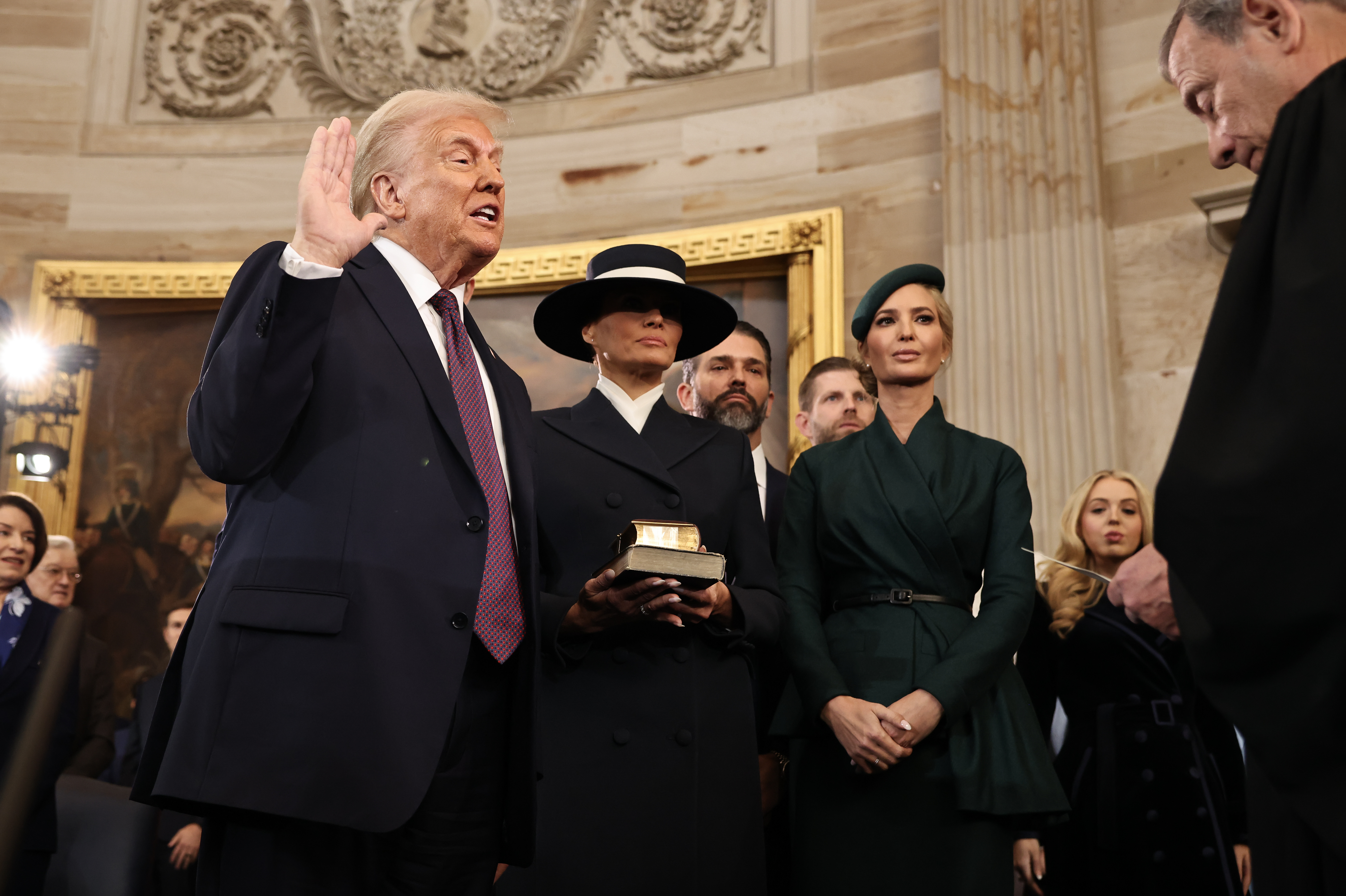 Trump declares ‘there are only two genders’ in first speech after being sworn in as 47th president