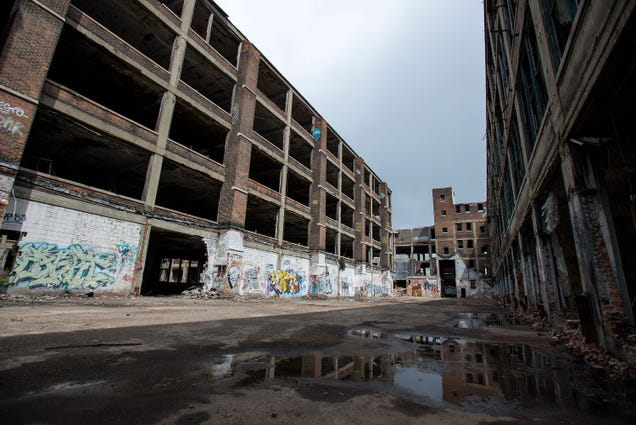 Let's Check In On Some Of Our Favorite Abandoned Automotive Industrial Sites