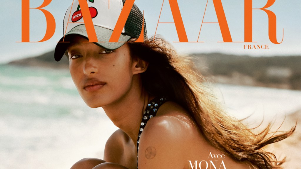 Vittoria Ceretti & Mona Tougaard Battle It Out for Best Cover for Harper’s Bazaar France