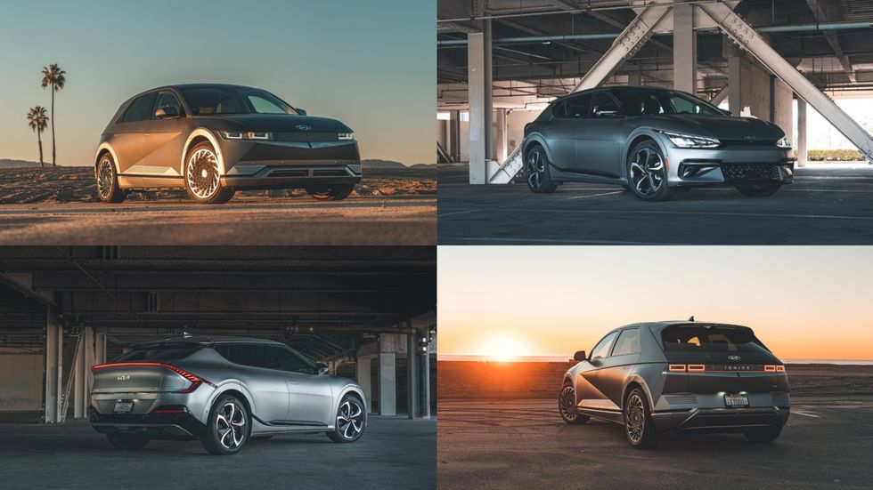 Here’s How the 2022 Hyundai Ioniq 5 Compares with the Kia EV6