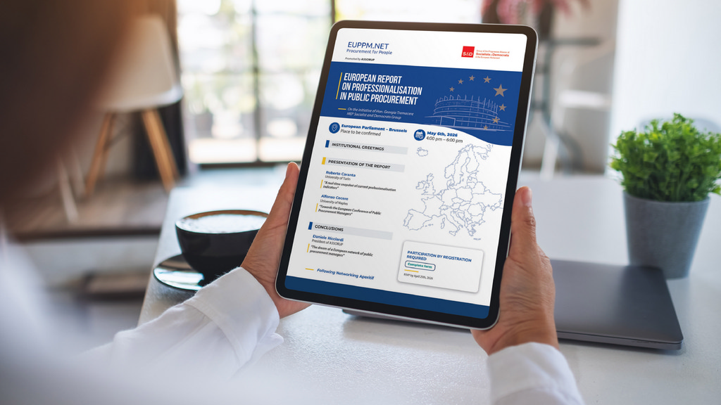 European report on professionalisation in public procurement issued