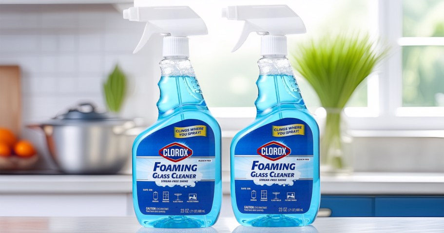 TWO Clorox Glass Cleaners Just $1.29 Each Shipped on Amazon
