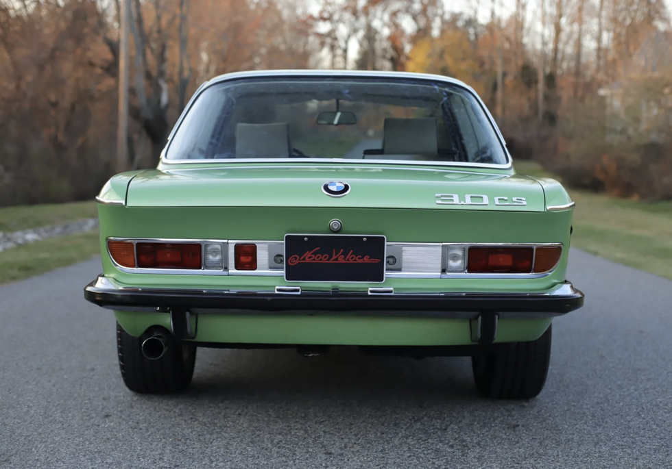 1972 BMW 3.0CS Looking Good, up for Auction on Bring a Trailer