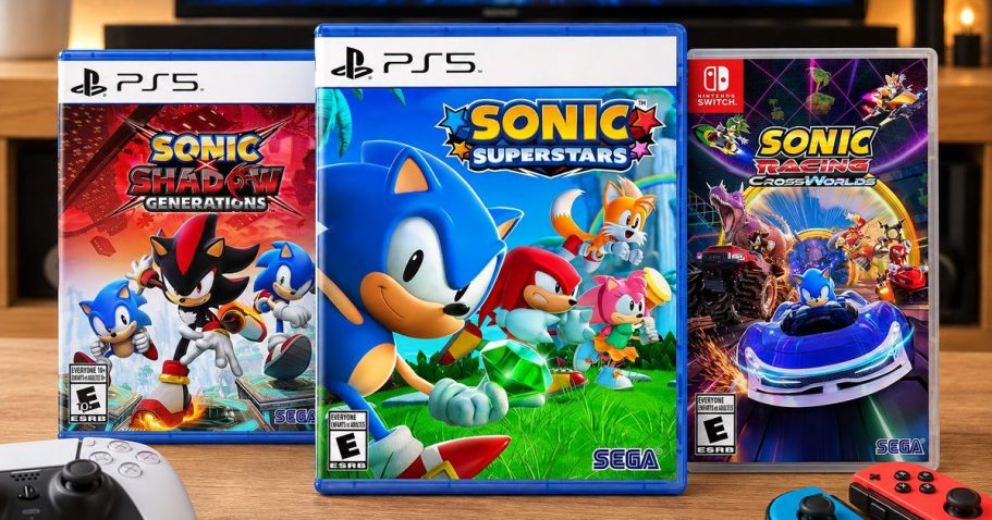 FREE Sonic Superstars PS5 Game + Free Prime Shipping for New Woot Customers