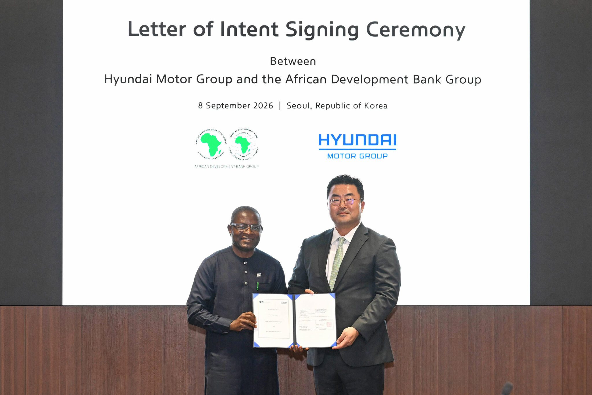 HMG and AfDB sign letter of intent to develop Africa