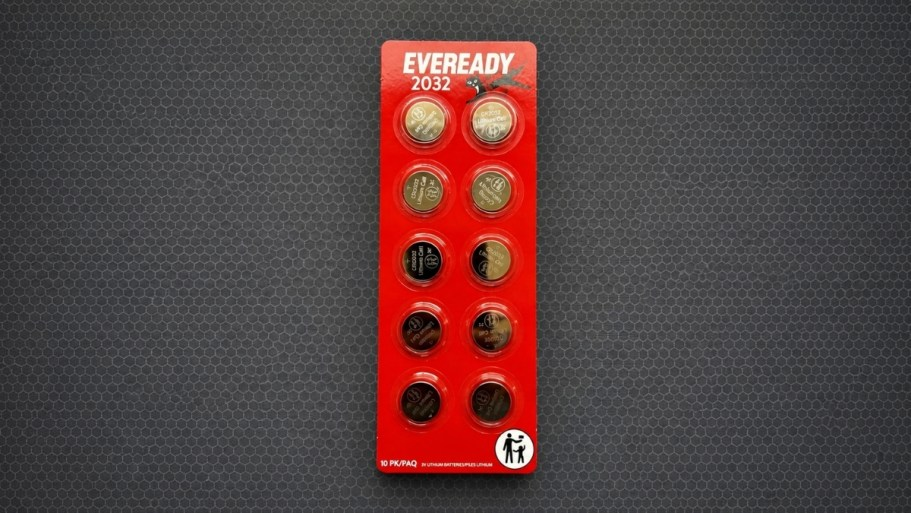 Eveready Lithium Battery 10-Pack Only $1 Shipped on Amazon