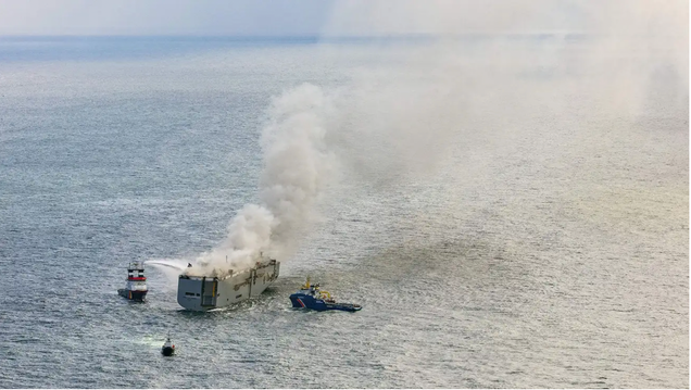 BMW Doesn't Want Cars Burned In Car Carrier To Go Up For Sale