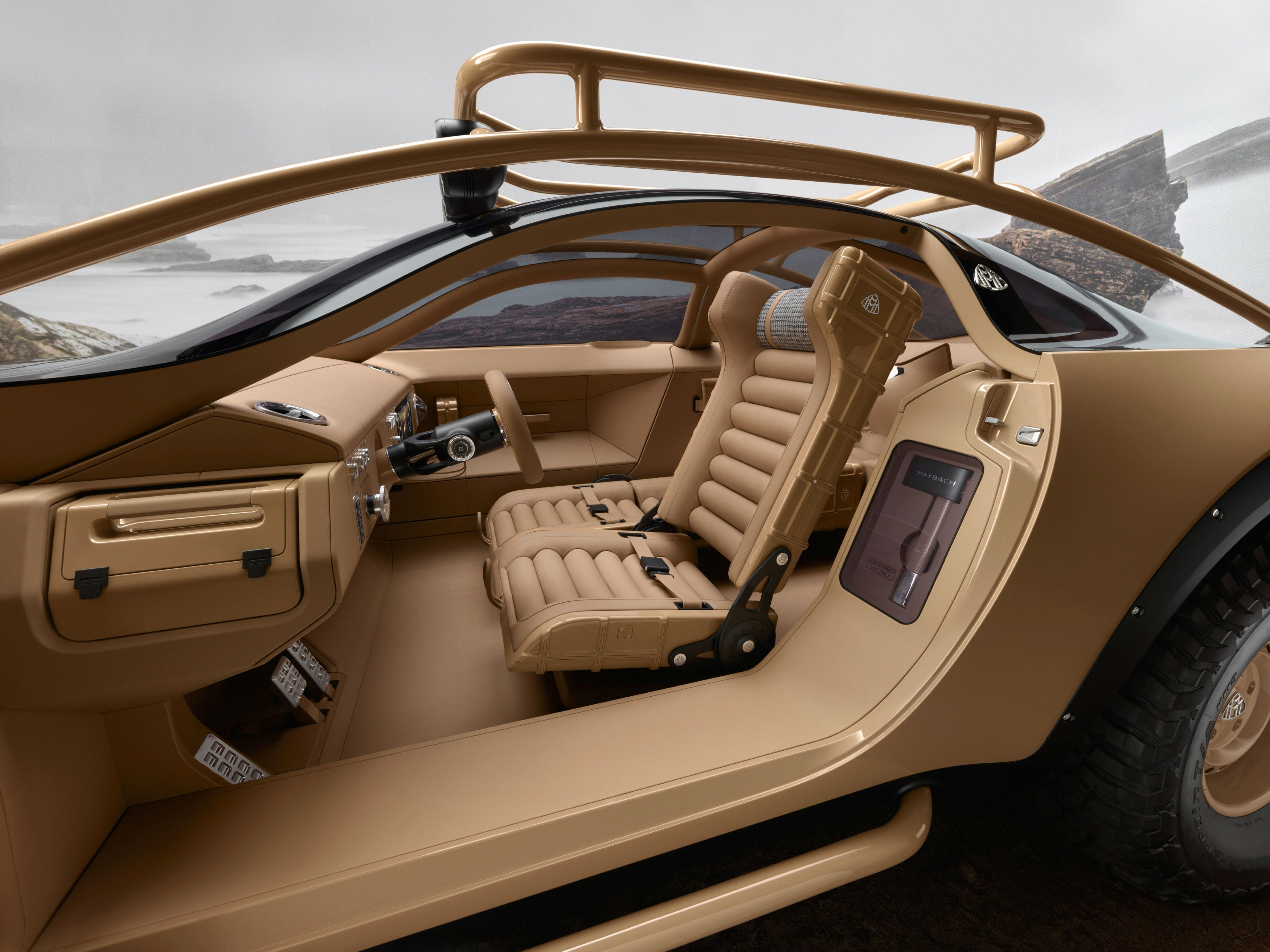 Inside One of Virgil Abloh’s Final Designs—A Mercedes-Maybach