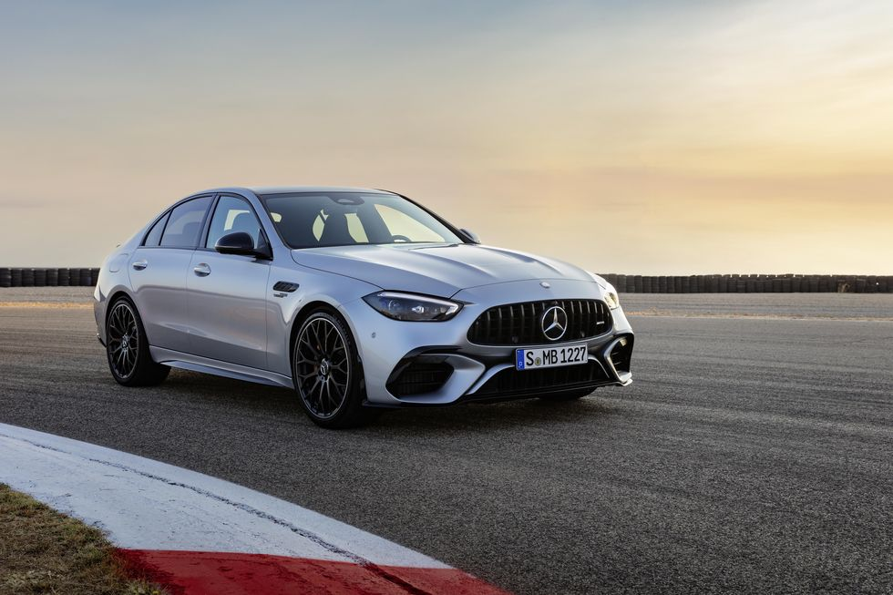 2024 Mercedes-AMG C63 Silences Doubters with a 671-HP Hybrid Wallop