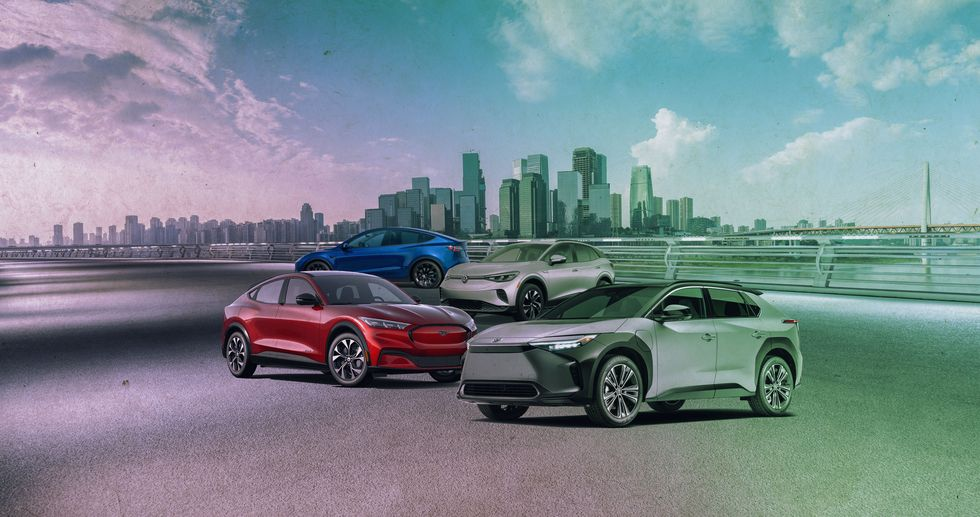 How the 2023 Toyota bZ4X Compares to other EV Crossovers