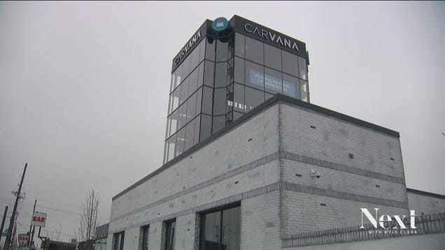 Denver Stuck With a New but Empty Carvana Vending Machine