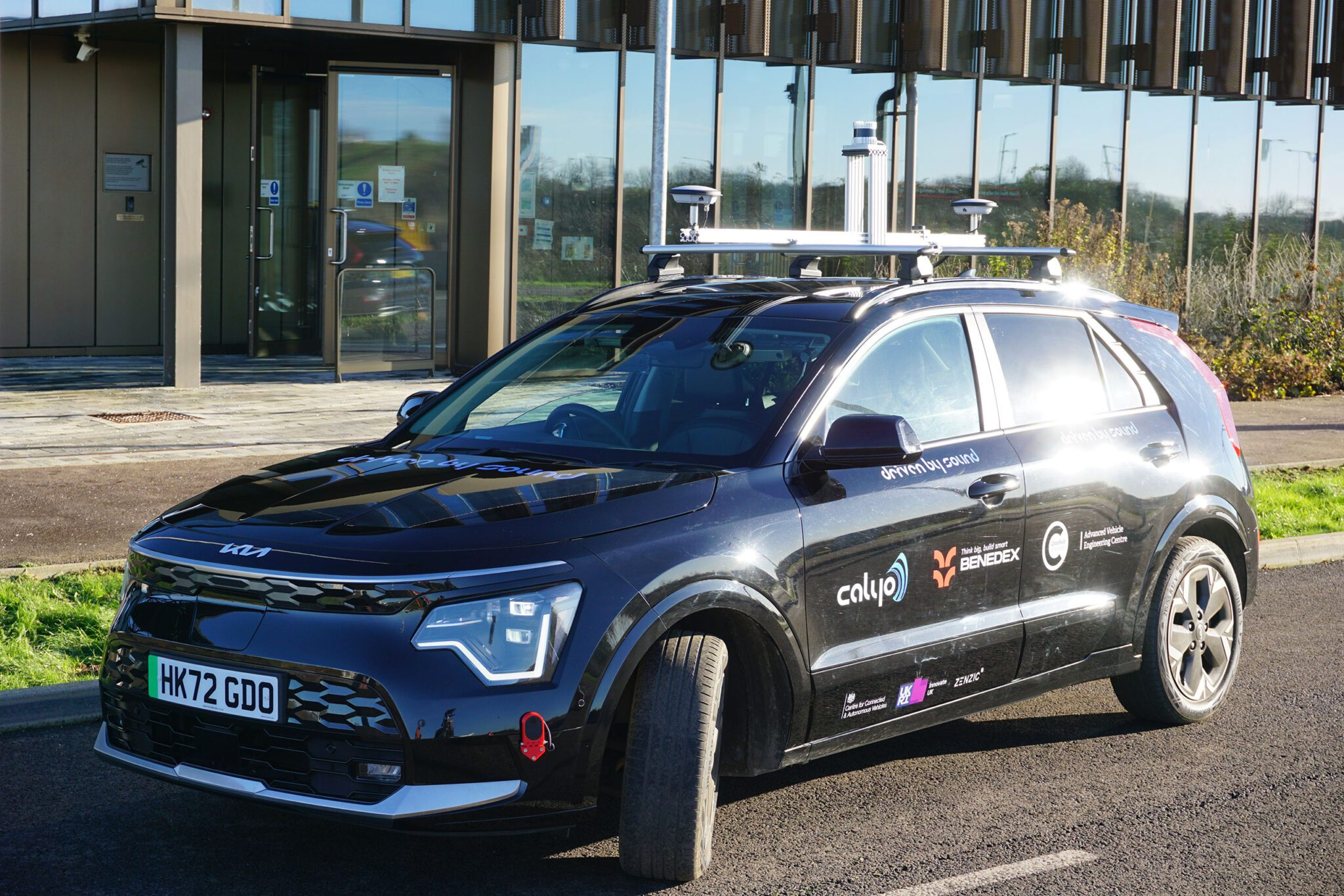 Cranfield autonomous vehicle role in 5D RAPID and SOUND+