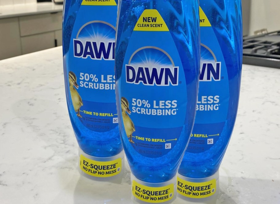 THREE Dawn EZ-Squeeze Dish Soaps Only $8.87 Shipped on Amazon (Just $2.97 Each!)