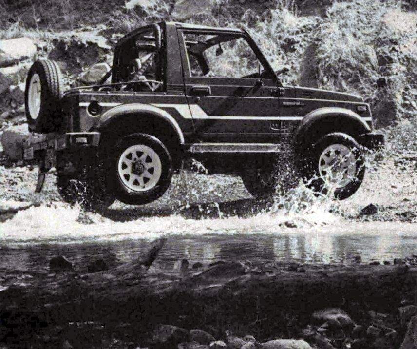 From the Archive: 1986 Suzuki Samurai JX Tested
