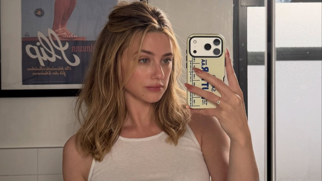 Lili Reinhart Strikes a Pose in Skimpy String Bikini for Personal Day
