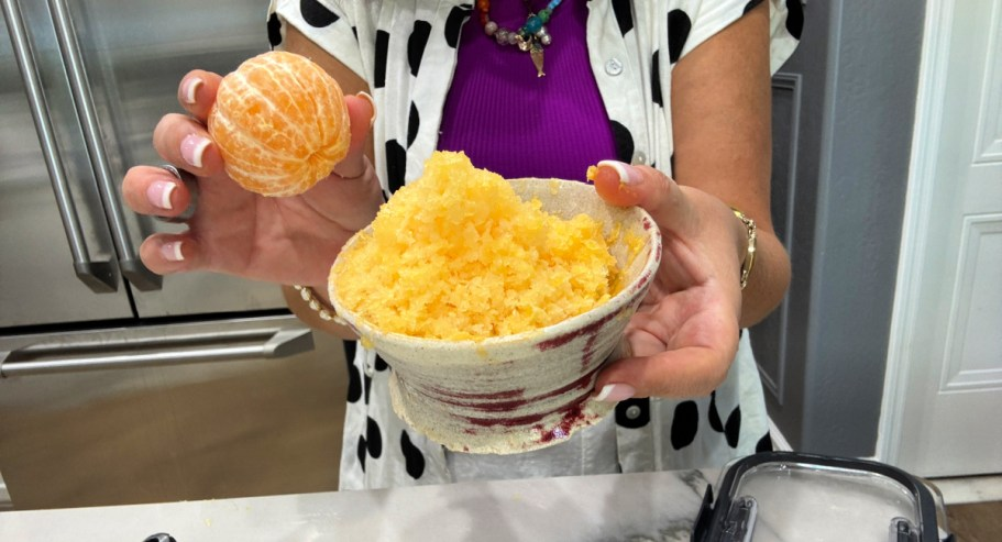 Shaved Mandarin Orange Dessert (The Easiest Viral Treat!)