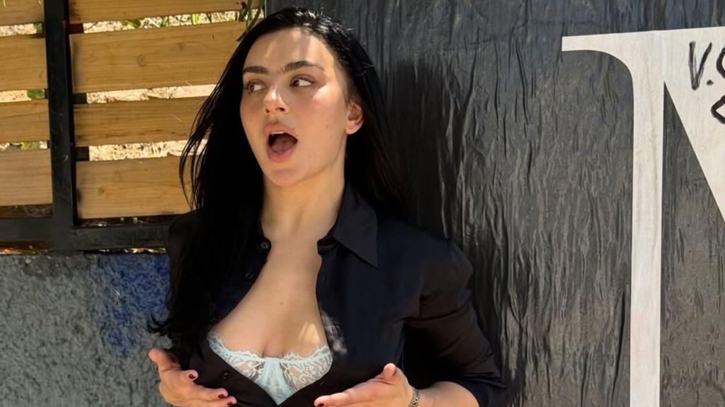 Charli XCX’s Cheeky Lingerie Display Leaves Very Little Covered
