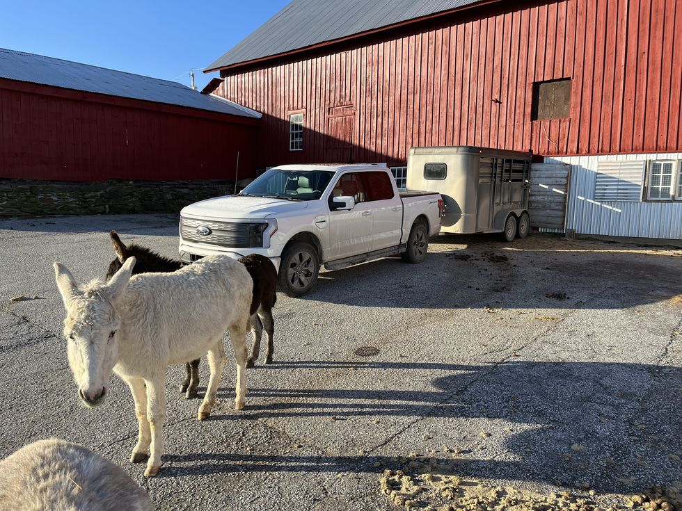 Ford F-150 Lightning Goes to Work as a Farm Truck