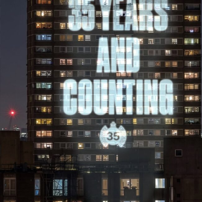 HAPPY 35TH BIRTHDAY to the ultra fabulous dance club  THE MINISTRY OF SOUND