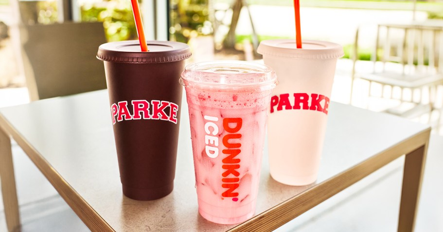 New Dunkin’ x Parke Collab Coming 7/17 (Stop By Early for a Free Tumbler!)