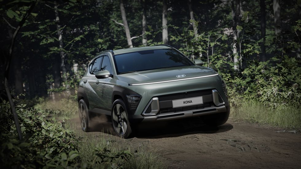 2024 Hyundai Kona Shows Off Stylish Design with Full-Width LEDs